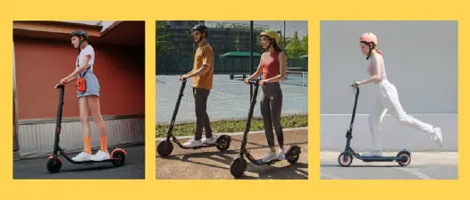 Two-wheeled electric scooter molding process